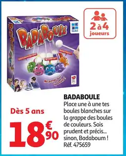 Auchan Badaboule offre