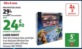 Auchan Laser Shoot offre