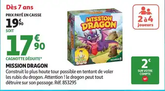 Auchan Mission Dragon offre