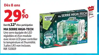 Auchan Ma serre high-tech offre