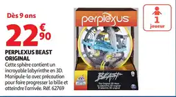 Auchan Perplexus beast original offre