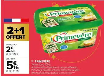 Carrefour Primevère offre