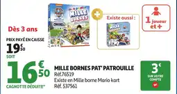 Auchan Mille bornes pat' patrouille offre