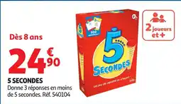 Auchan 5 Secondes offre