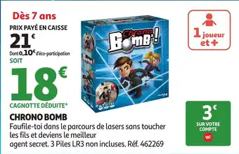 Auchan Chrono Bomb offre