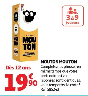 Auchan Mouton offre
