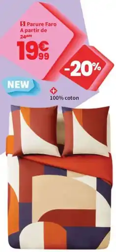 Conforama Parure Faro offre