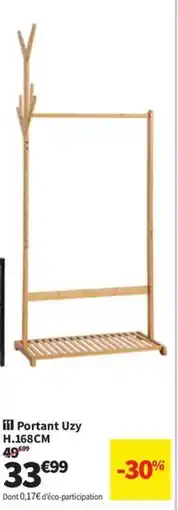 Conforama Portant Uzy H.168CM offre