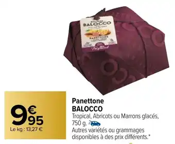 Carrefour Panettone Balocco offre