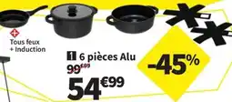Conforama 6 pièces Alu offre
