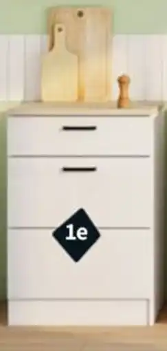 Conforama Bas de 60 cm Bianco offre