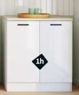 Conforama Bas de 80 cm Bianco offre