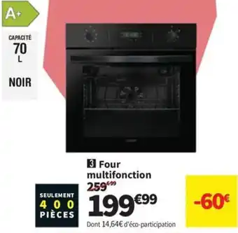 Conforama Four multifonction offre