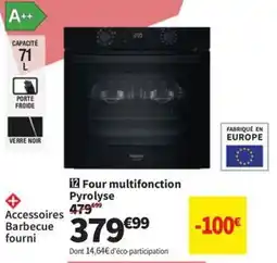 Conforama Four multifonction Pyrolyse offre