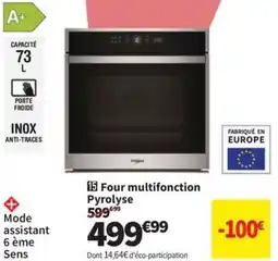 Conforama Four multifonction Pyrolyse offre