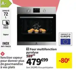 Conforama Four multifonction pyrolyse offre
