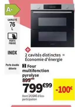 Conforama Four détente multifonction offre
