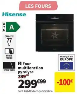 Conforama Four multifonction pyrolyse offre