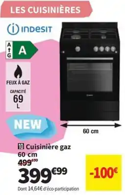 Conforama Cuisinière gaz 60 cm offre
