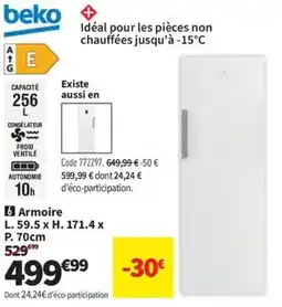Conforama BEKO Armoire offre