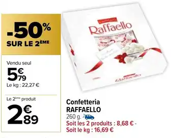 Carrefour Confetteria Raffaello offre