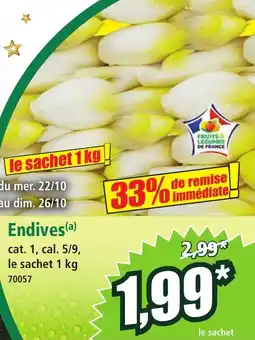 Norma Endives offre