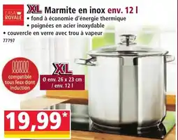 Norma CASA ROYALE XL Marmite en inox env. 12 I offre