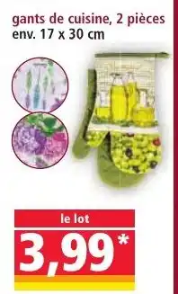 Norma Gants de cuisine, 2 pièces offre