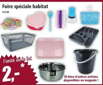 Norma Foire spéciale habitat offre