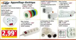 Norma HBF Appareillage électrique offre