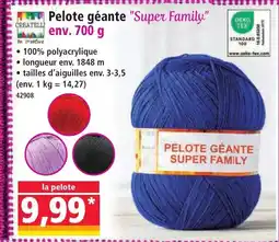 Norma Pelote géante Super Family offre