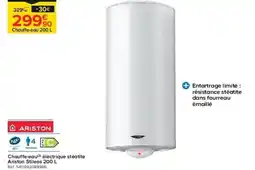 Castorama Chauffe-eau électrique stéatite Ariston Stileos 200 L offre