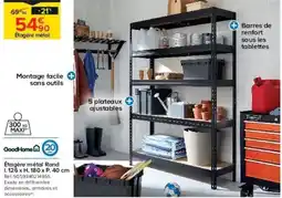 Castorama Étagère métal Rand offre