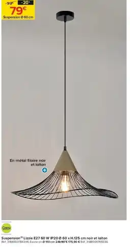 Castorama Suspension lizzie offre