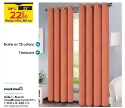 Castorama Rideau novan good home terracotta offre