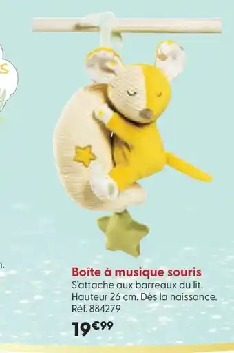 La Grande Récré Boîte à musique souris offre