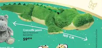 La Grande Récré Crocodile géant offre