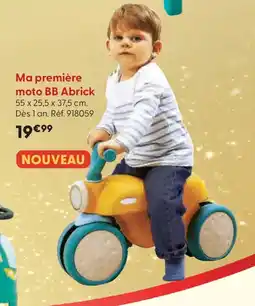 La Grande Récré Ma première moto BB Abrick offre
