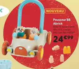 La Grande Récré Pousseur BB Abrick offre