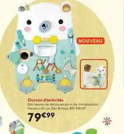 La Grande Récré Ourson d'activités offre