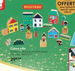 La Grande Récré Cubes ville offre