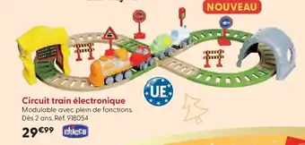 La Grande Récré CHICCO Circuit train électronique offre