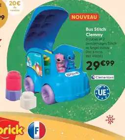 La Grande Récré Bus Stitch Clemmy offre