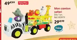 La Grande Récré T'MIMI Mon camion safari offre