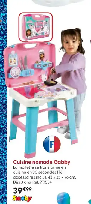 La Grande Récré Cuisine nomade Gabby offre