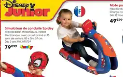 La Grande Récré Simulateur de conduite Spidey offre