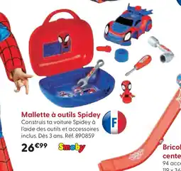 La Grande Récré Mallette à outils Spidey offre