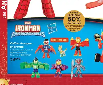 La Grande Récré Coffret Avengers en armure offre
