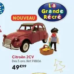 La Grande Récré Citroën 2CV offre