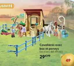 La Grande Récré Cavalières avec box et poneys offre